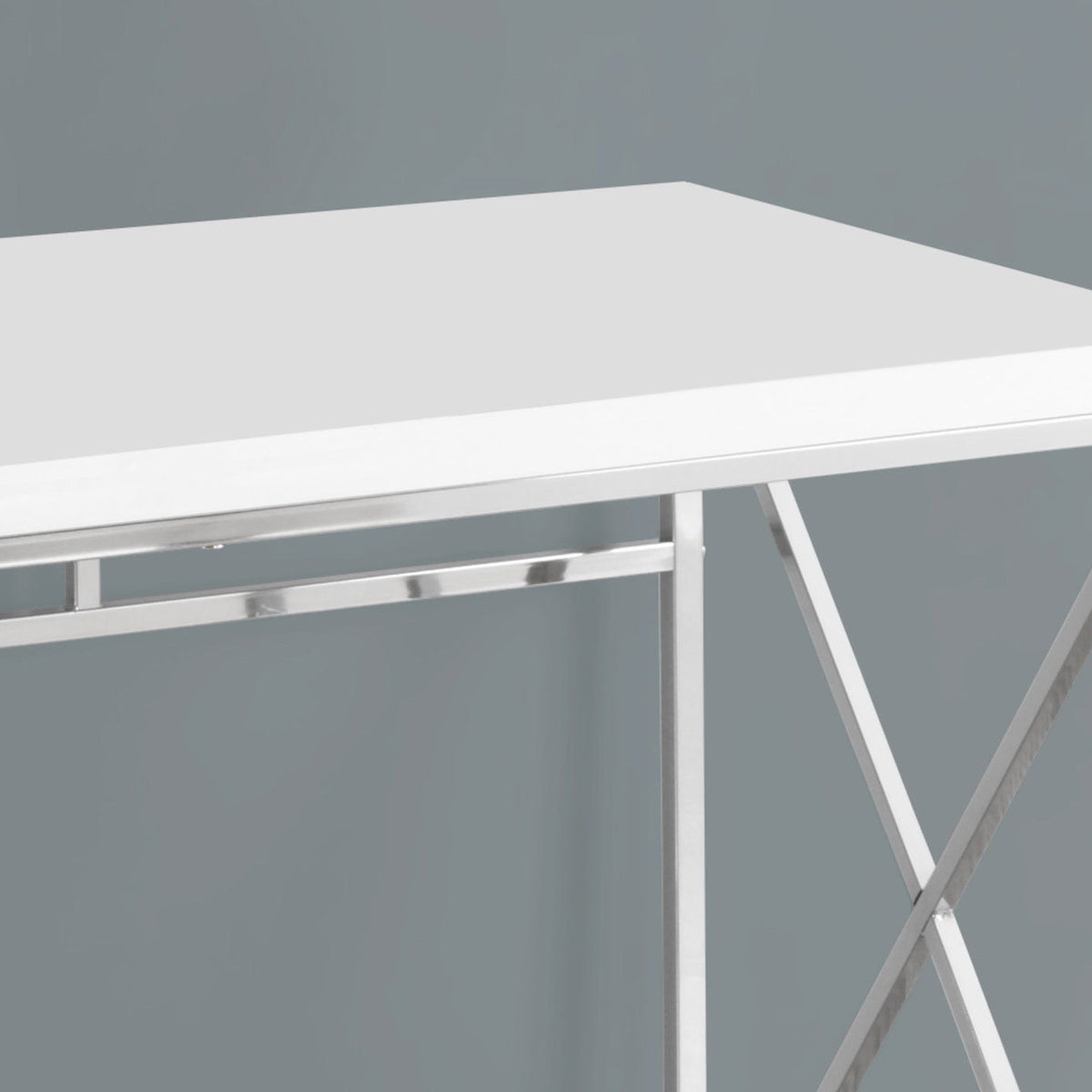 Computer Desk For Home Office, Laptop, Glossy Contemporary & Modern