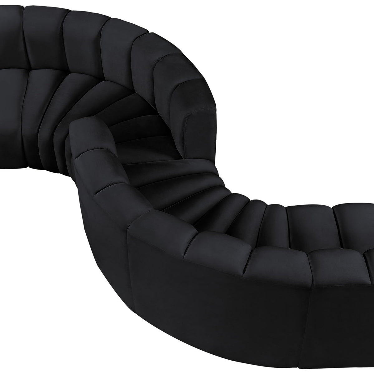 Arc - Velvet 6 Piece Modular Sofa