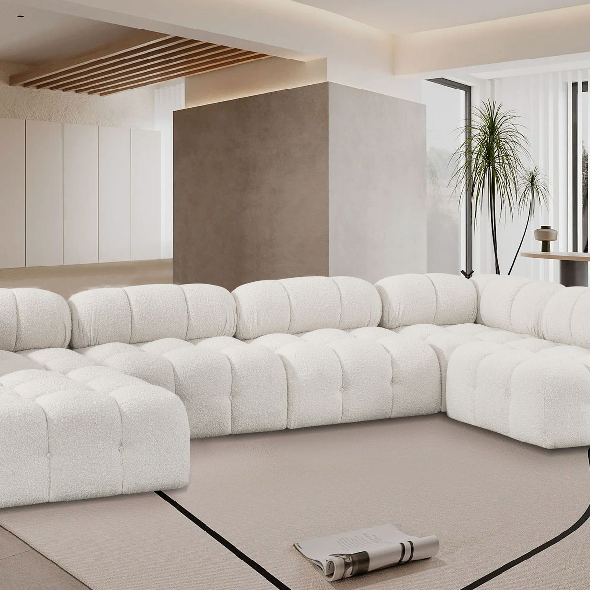 Ames - 6 Piece Modular U-Shaped Sectional