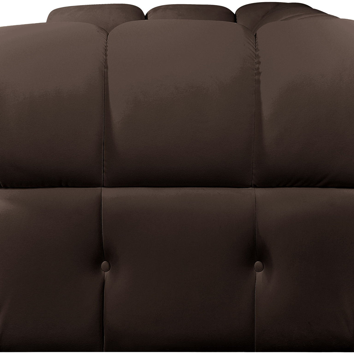 Orin - Velvet Performance Fabric Upholstered 2 Piece Modular Sofa (2 Corner Chairs)