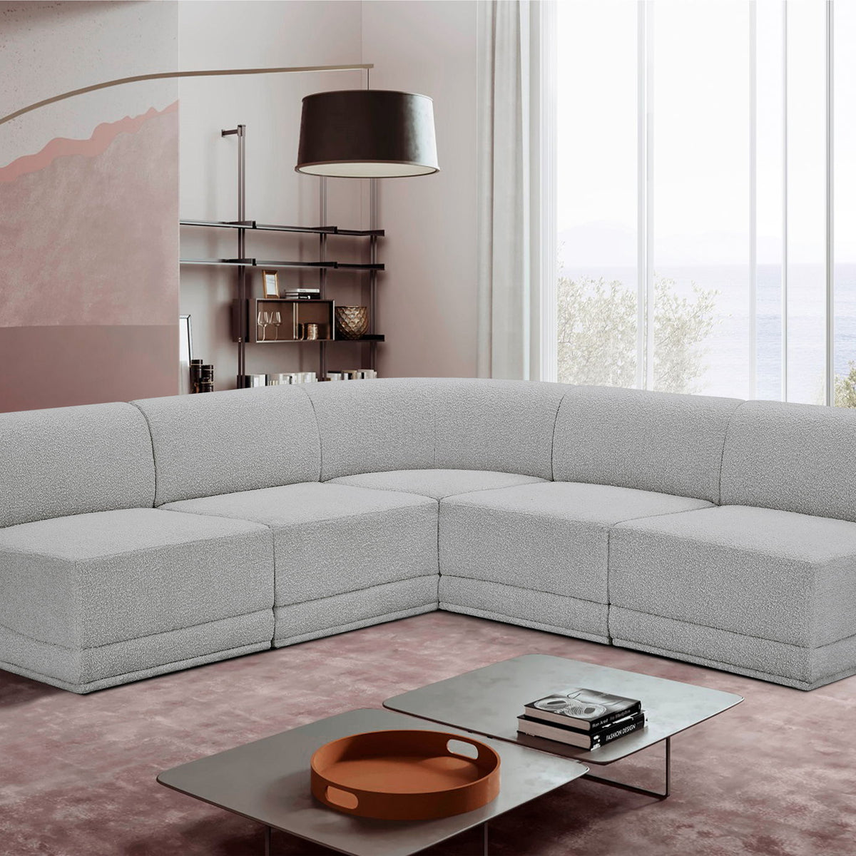 Ollie - 5 Piece Modular Sectional
