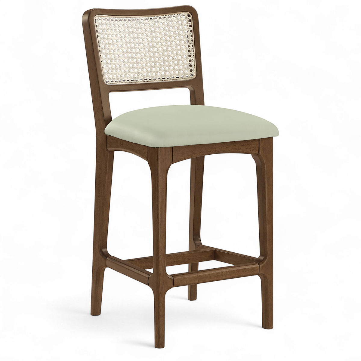 Atrium - Counter Stool With Brushed Brown Base (Set of 2)