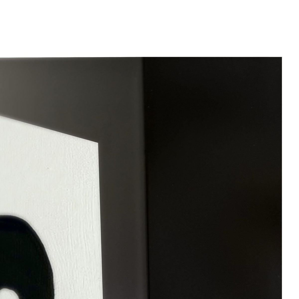 Mono - 48" x 72" Painting By Buddy Whitlock - Black / White