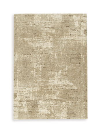 Jaspen rug in beige with textured abstract pattern