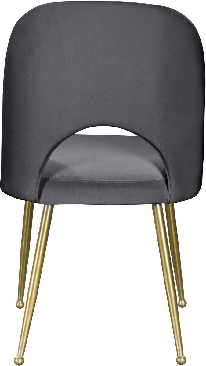 Logan - Dining Chair (Set of 2) - Gold Legs