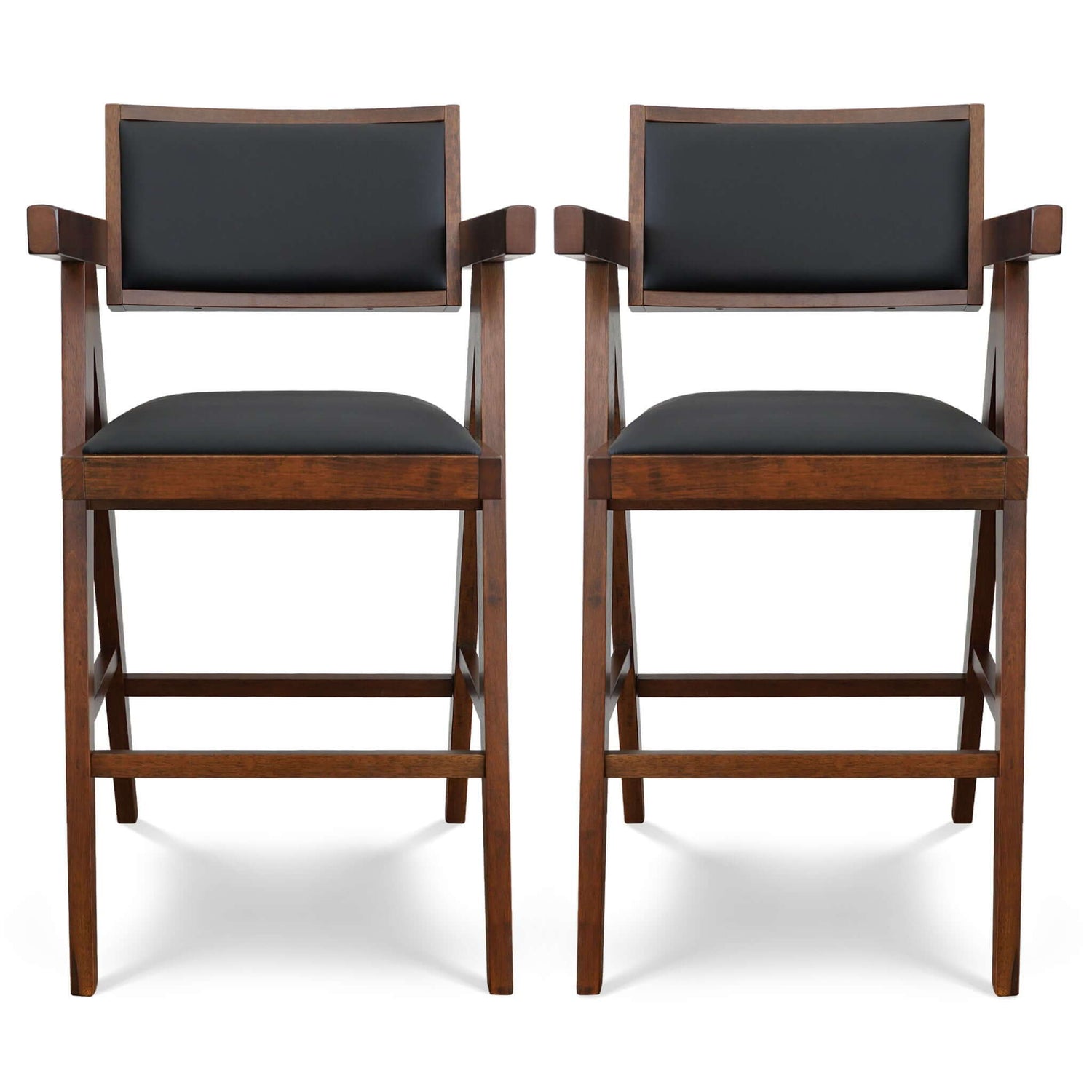 Athena - Counter Chair - Black / Brown