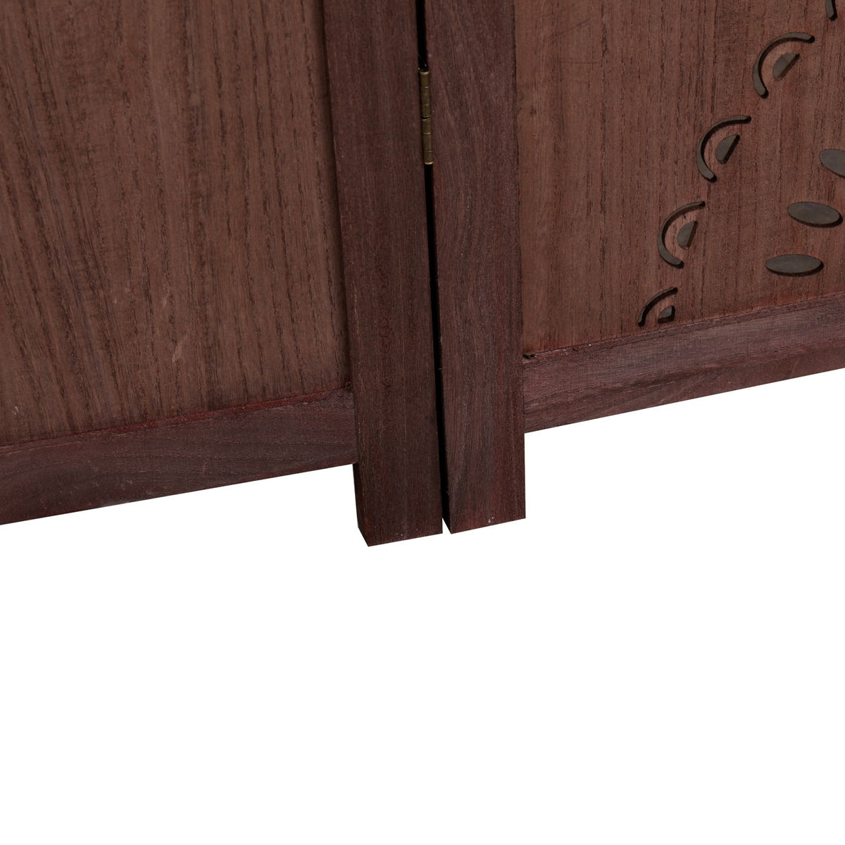 Panel Solid Wood Folding Room Divider
