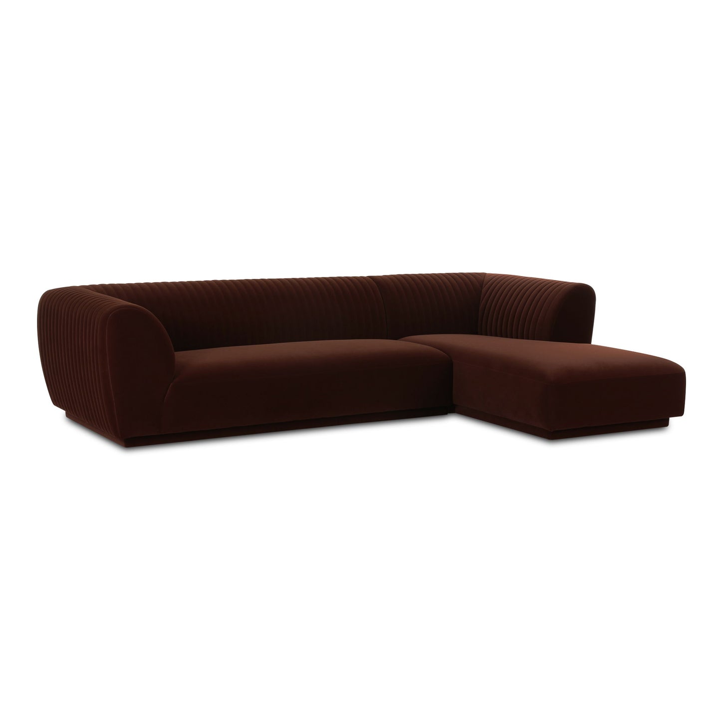 Zandro - Sectional Right - Dark Brown