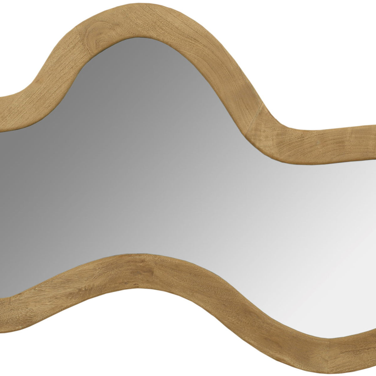 Oblique - Mirror - Wood