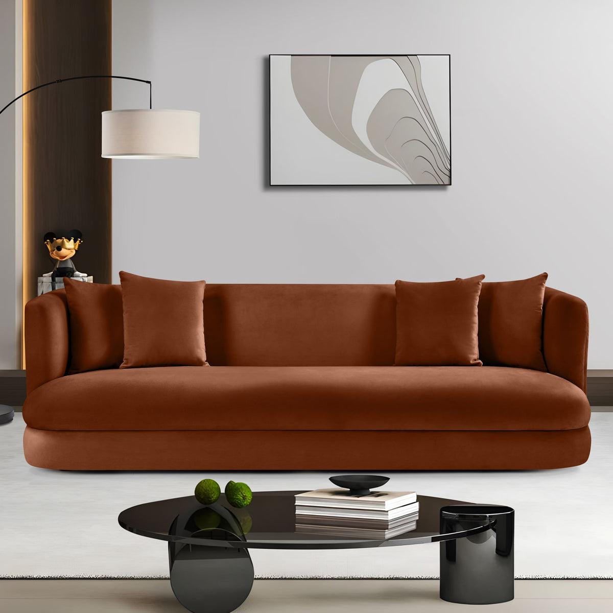 Alder - Velvet Sofa