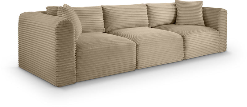 Shaggy - Fabric 3 Seat Modular Sofa