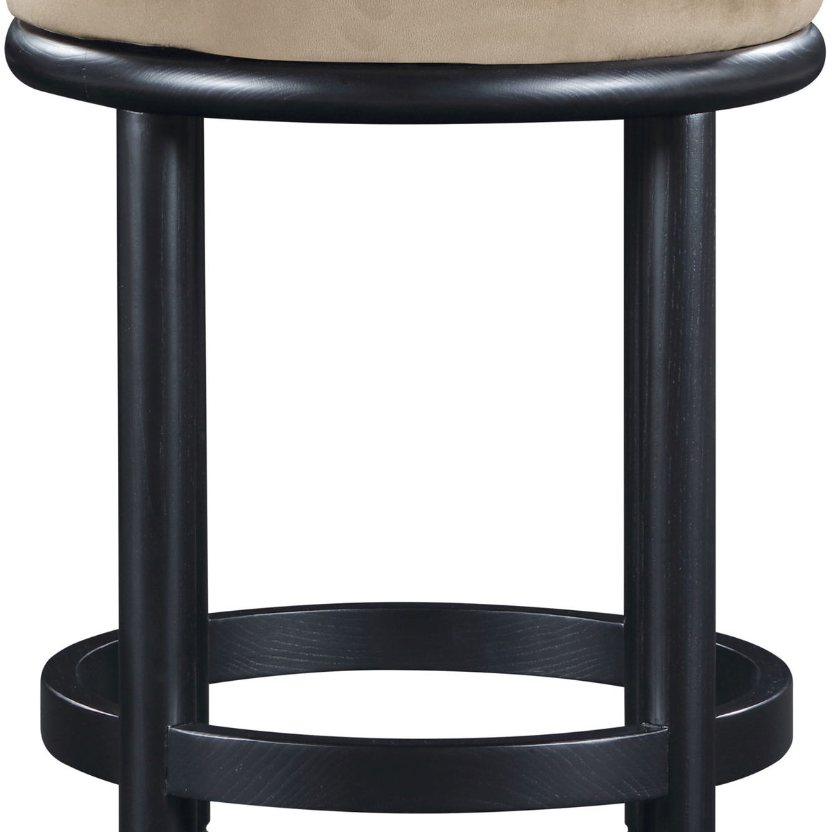 Monette - Counter Stool With Black Base
