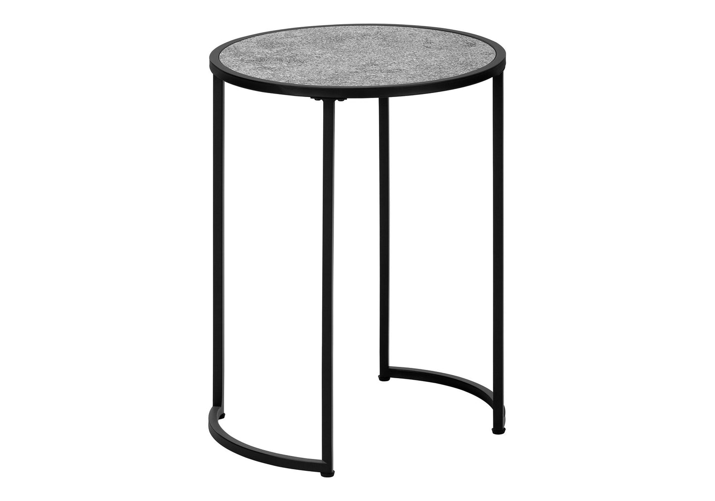 Round Accent Side Table, Contemporary & Modern