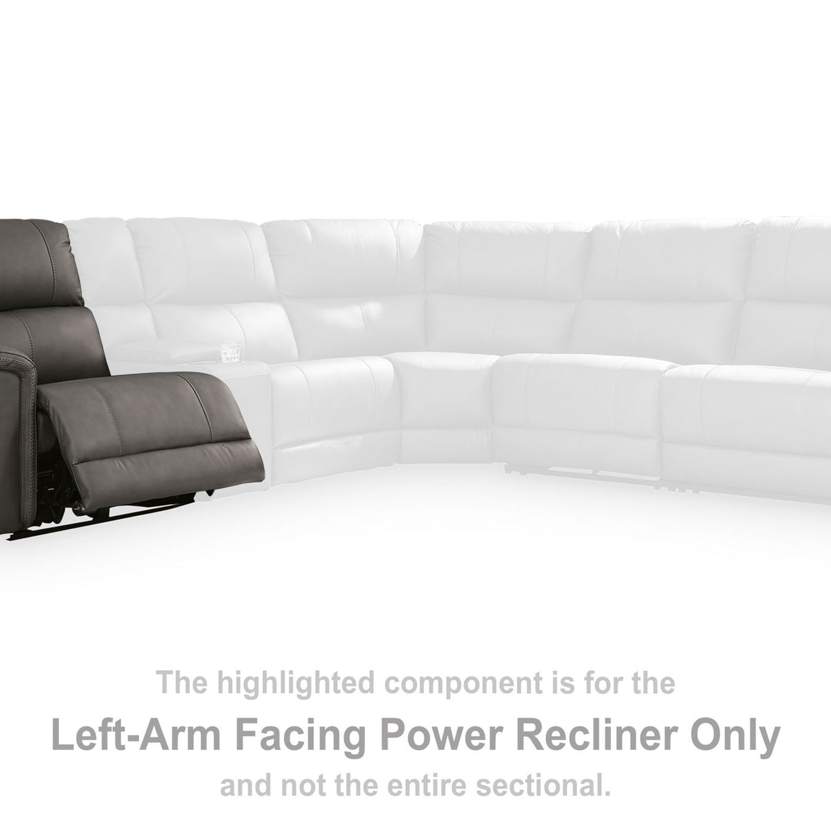 Bleckley - LAF Zero Wall Power Recliner - Anchor