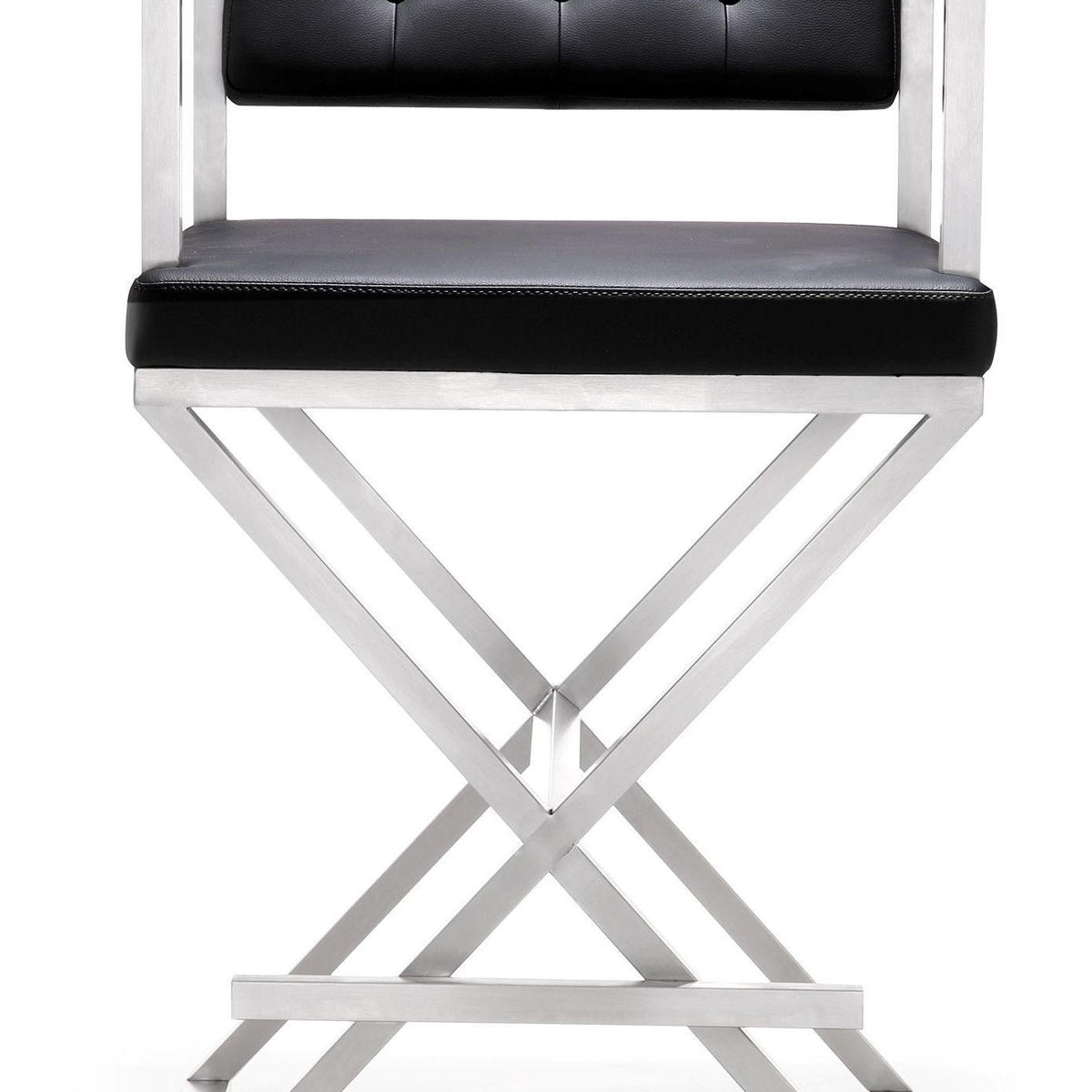 Director - Stainless Steel Counter Stool