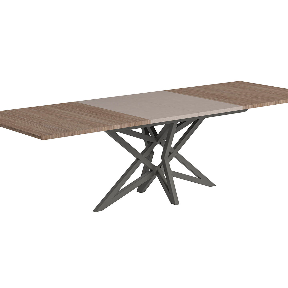 Nora - Dining Table - Beige / Light Brown