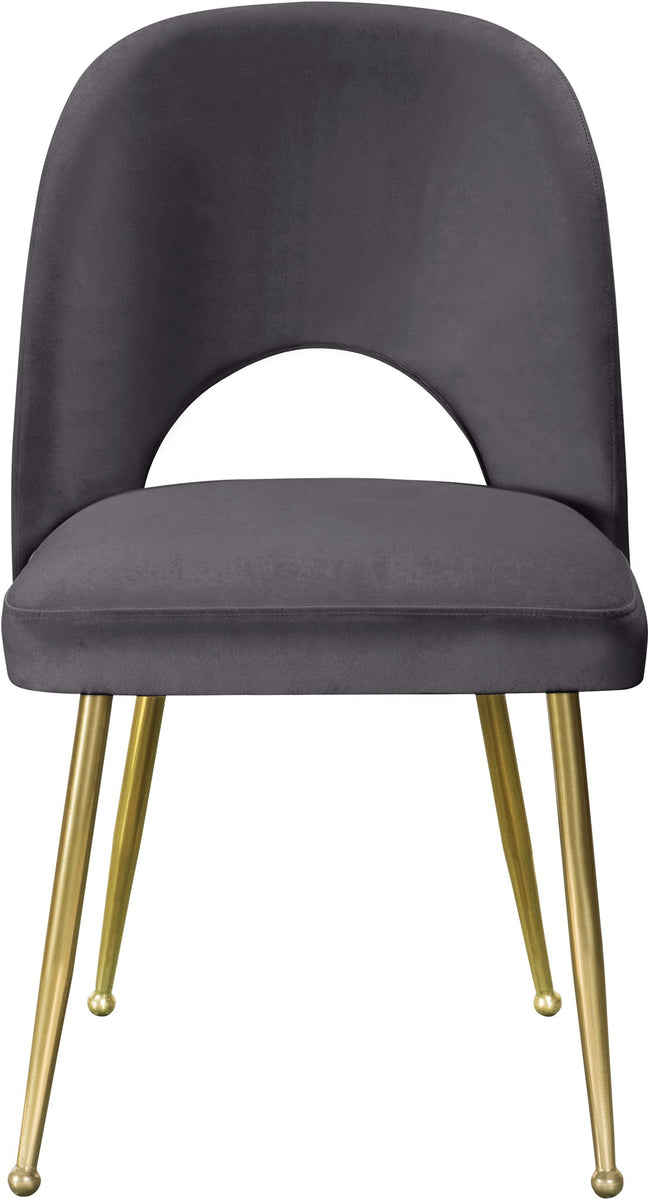 Logan - Dining Chair (Set of 2) - Gold Legs