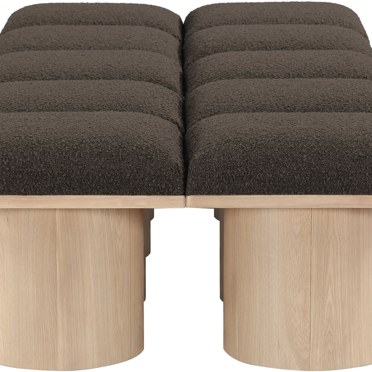 Pavilion - 10 Piece Modular Bench With Natural Base