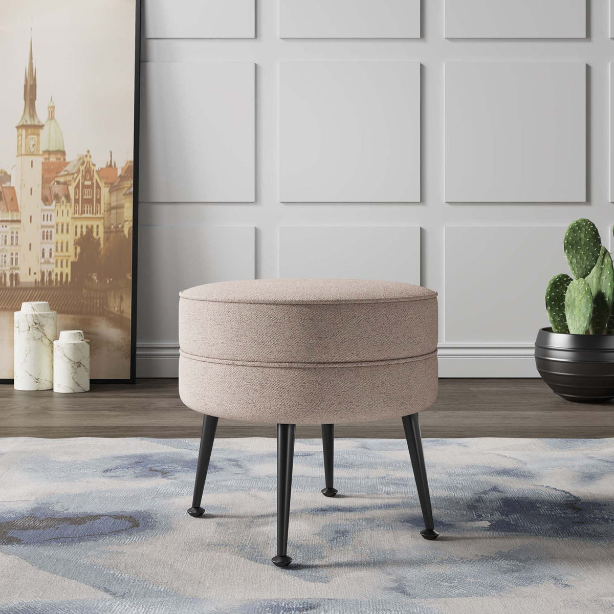 Manhattan Bailey - Accent Ottoman