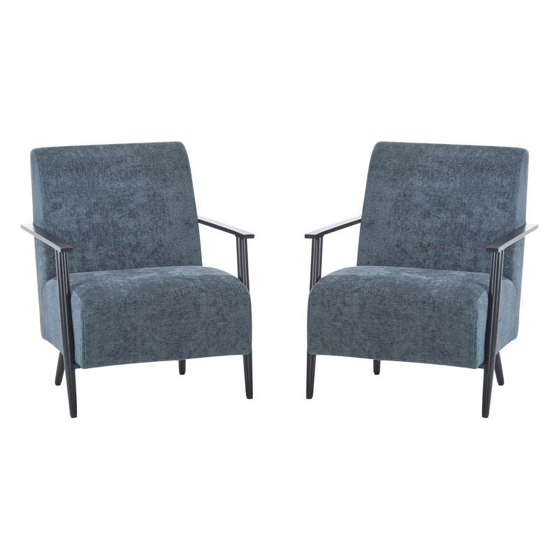 Modern Lounge Chair With Polyester Upholstery