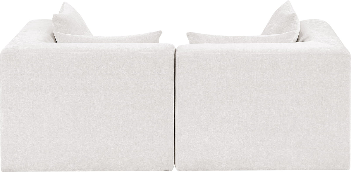 Stellar - 2 Piece 76" Upholstered Modular Loveseat