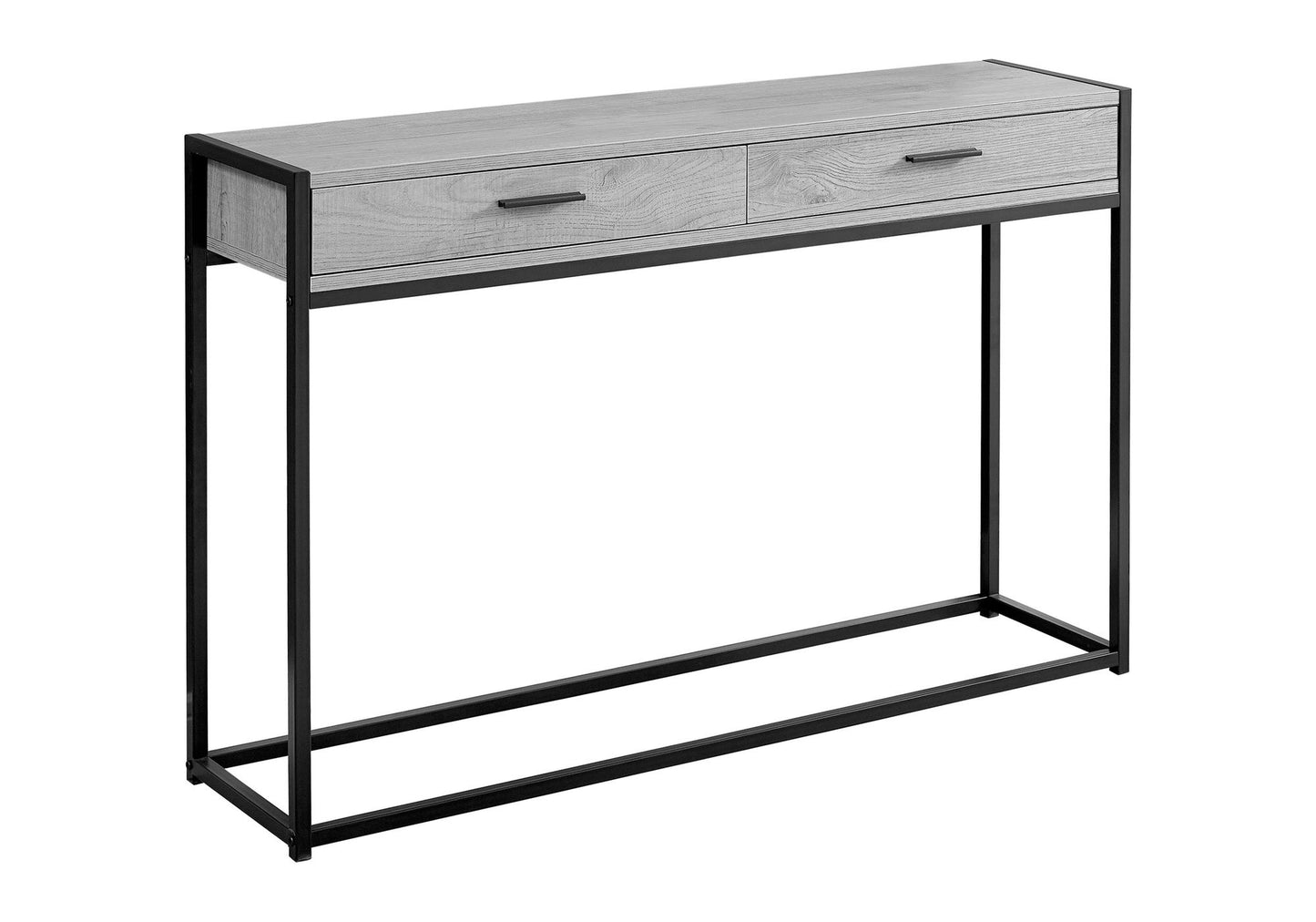 Accent Console Table For Entryway, Storage Drawers, Contemporary & Modern