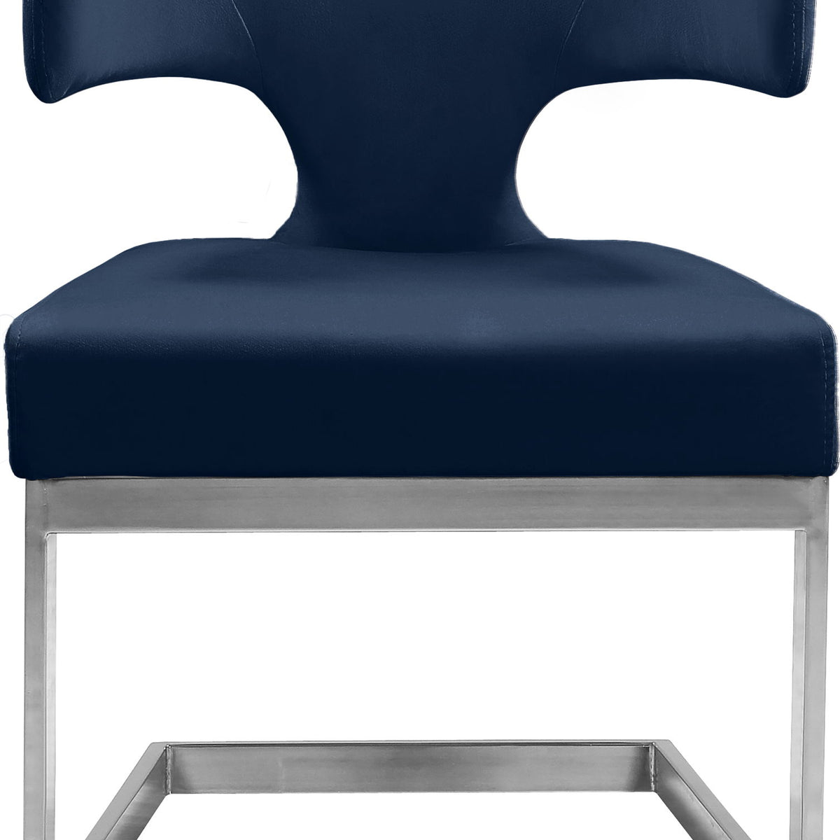 Alexandra - Dining Chair with Chrome Legs