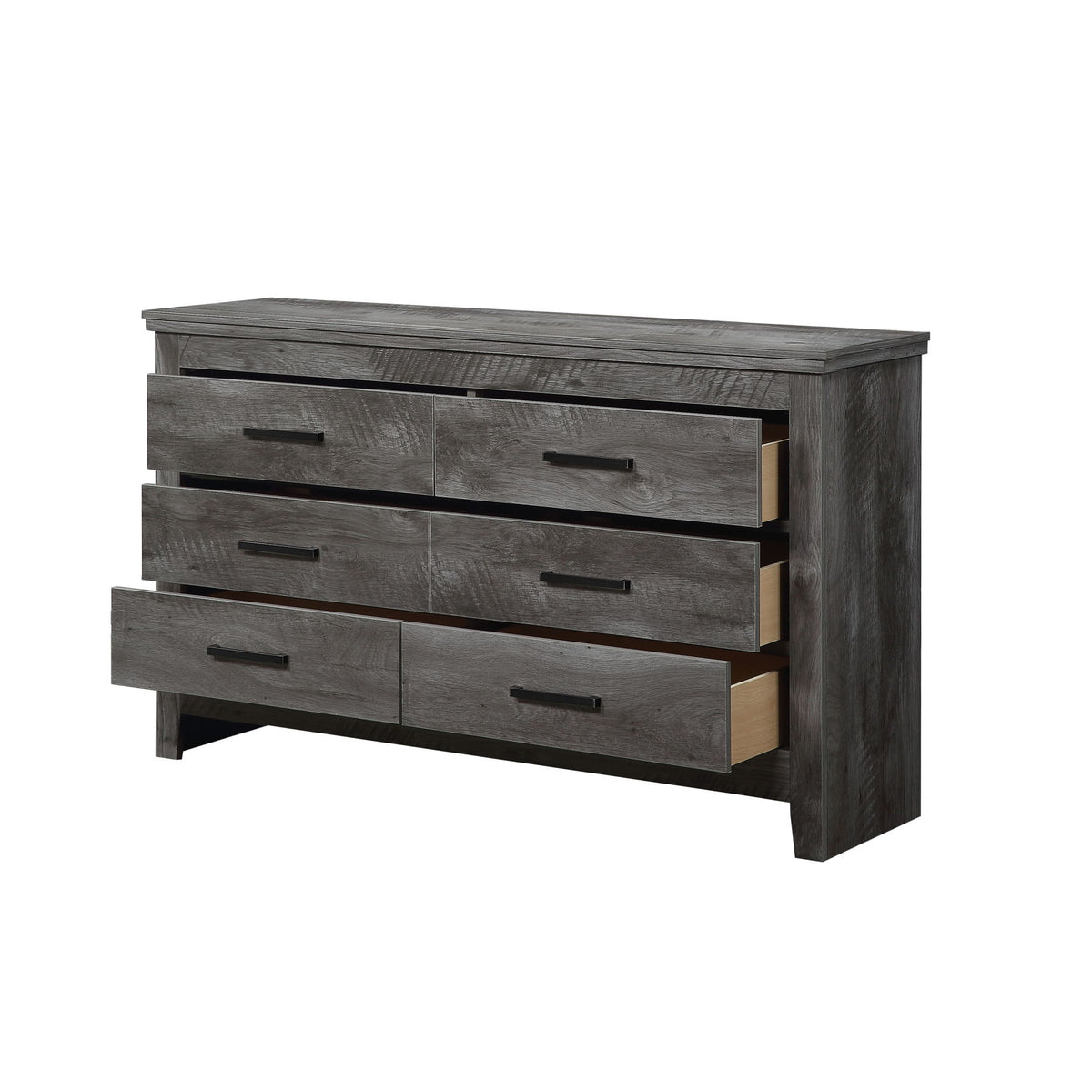 Vidalia - Rustic Dresser - Gray / Oak