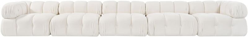 Orin - Fabric Velvet 5 Piece Modular Sofa