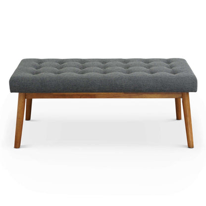 Delilah - Modern Bench - Gray