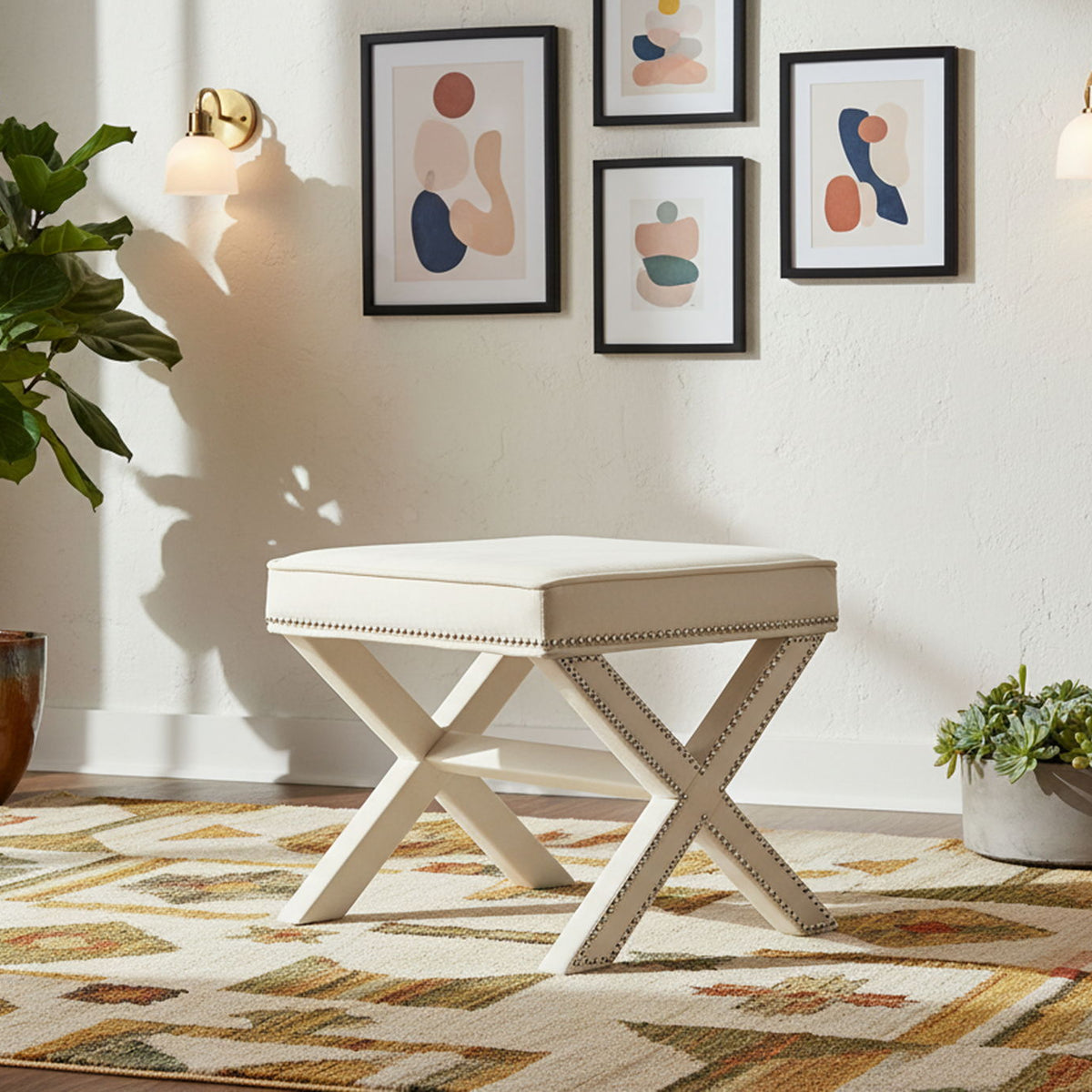 Nixon - Bench Ottoman