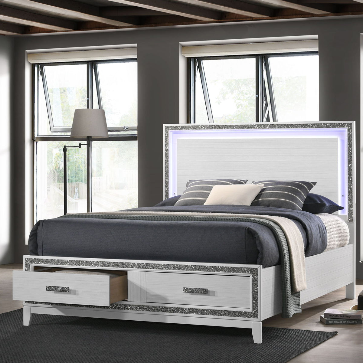 Haiden - Bed With LED