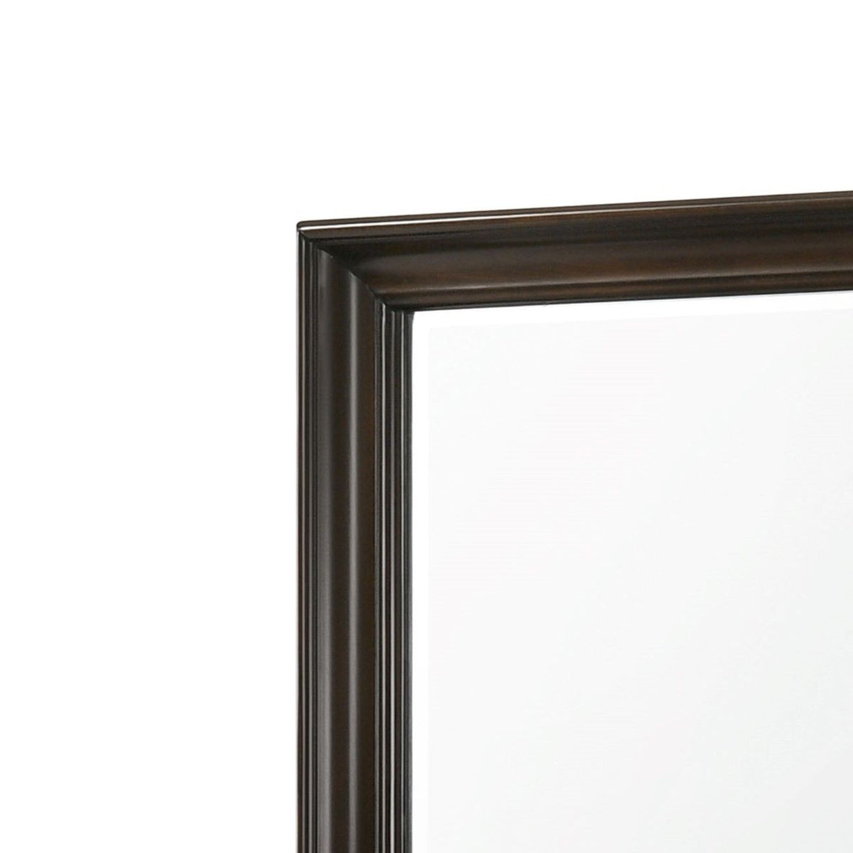 Merlot - Square Mirror - Mahogany