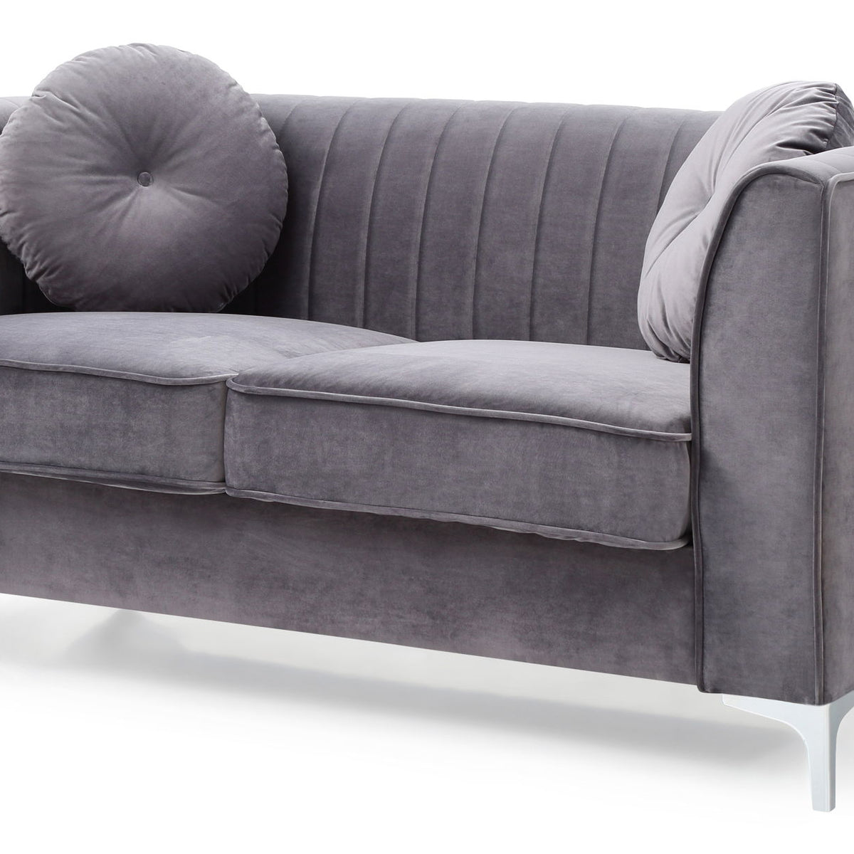 Delray - Micro Suede Loveseat