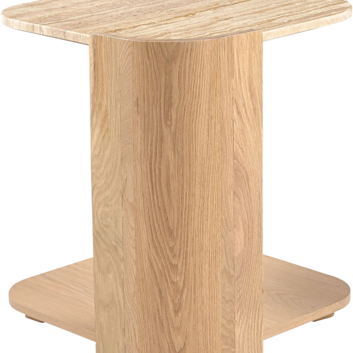 Calabria - Marble And Oak Wood Table