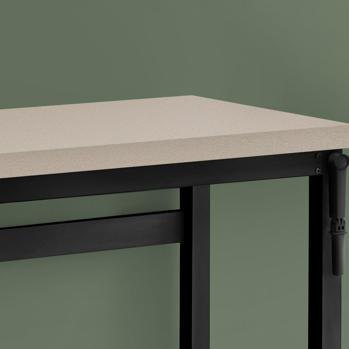 Computer Desk, Home Office, Standing, Adjustable, Laptop, Contemporary & Modern
