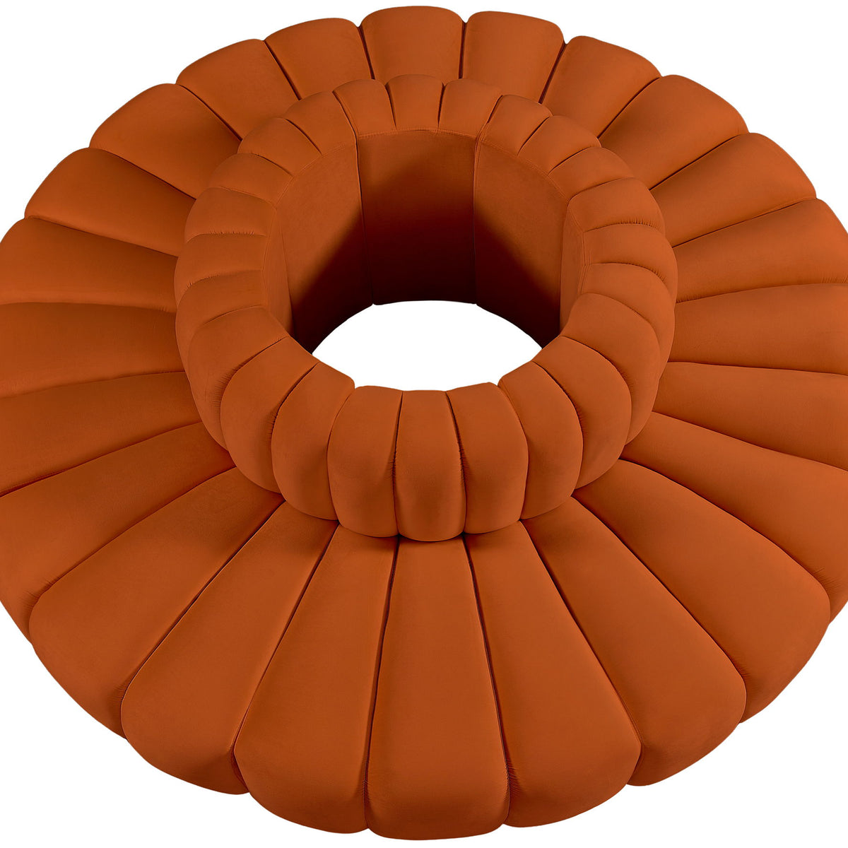 Arc - Velvet 8 Piece Round Modular Sofa
