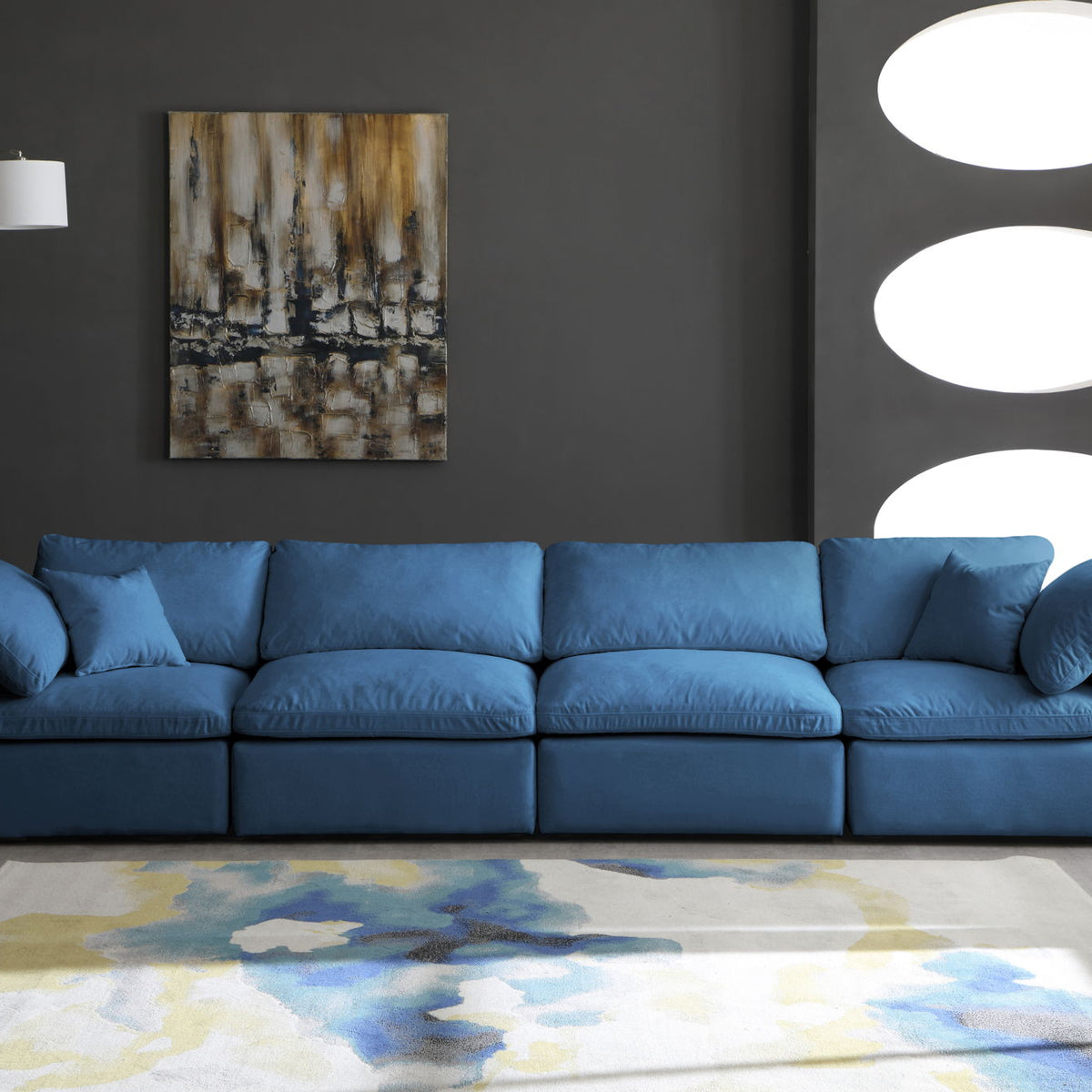 Plush - Modular 4 Seat Sofa