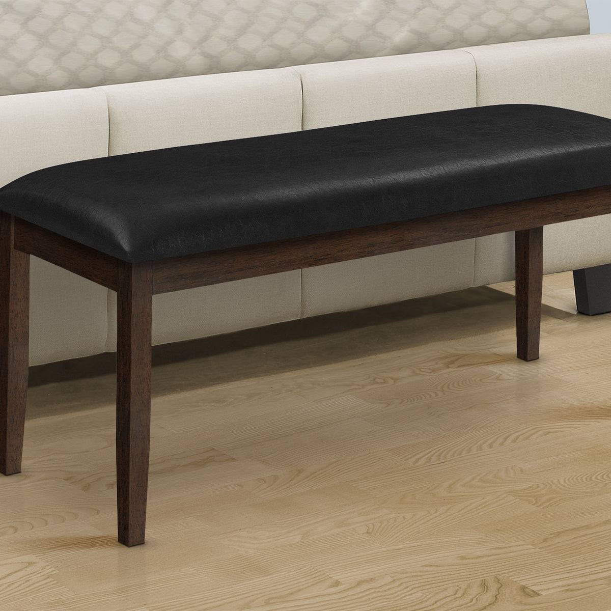 Bench, Rectangular, Hallway, Upholstered, Transitional