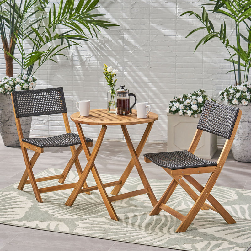 Evergreen - Outdoor Dining Set With Dining Table And 2 Chair