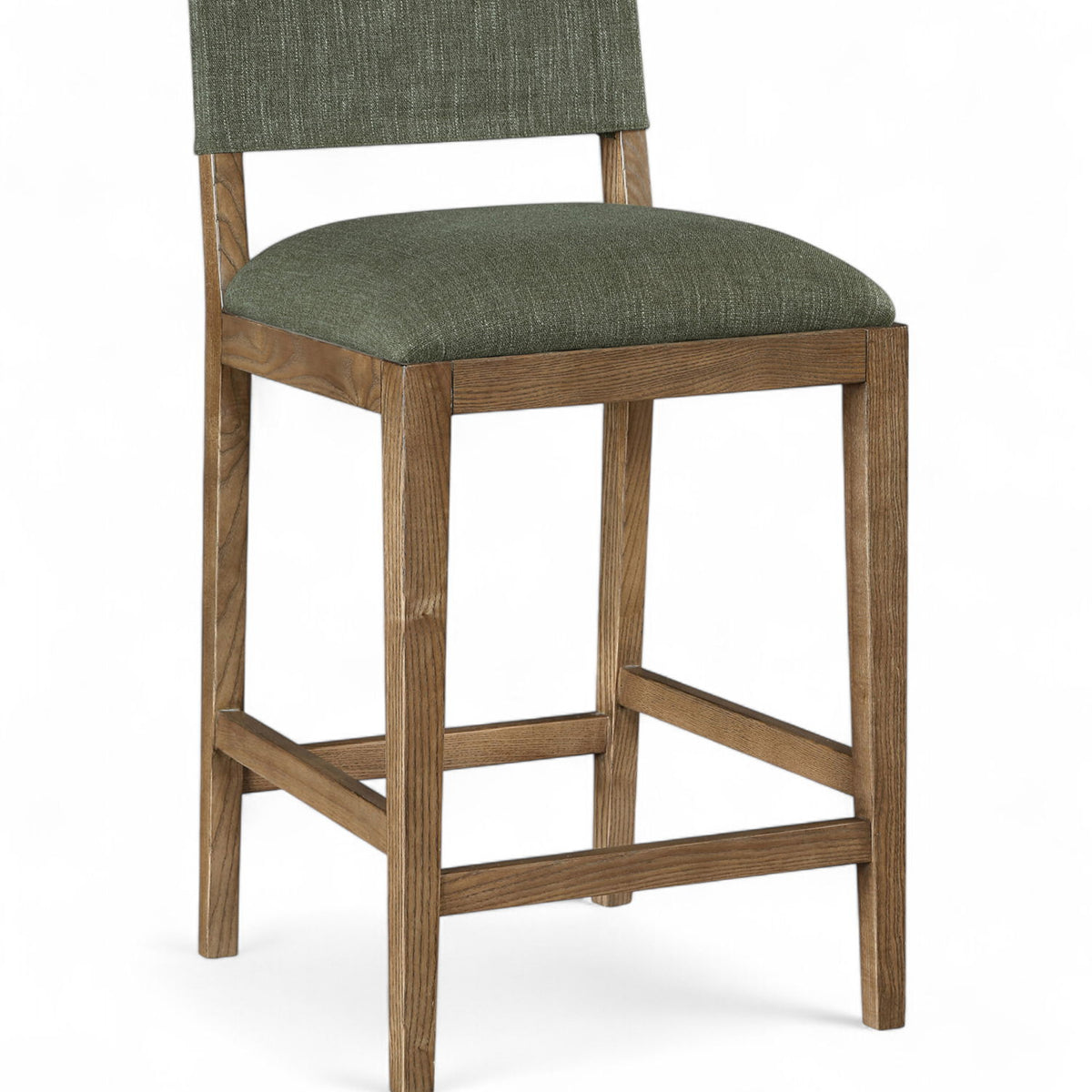 Avon - Linen Textured Performance Fabric Counter Stool