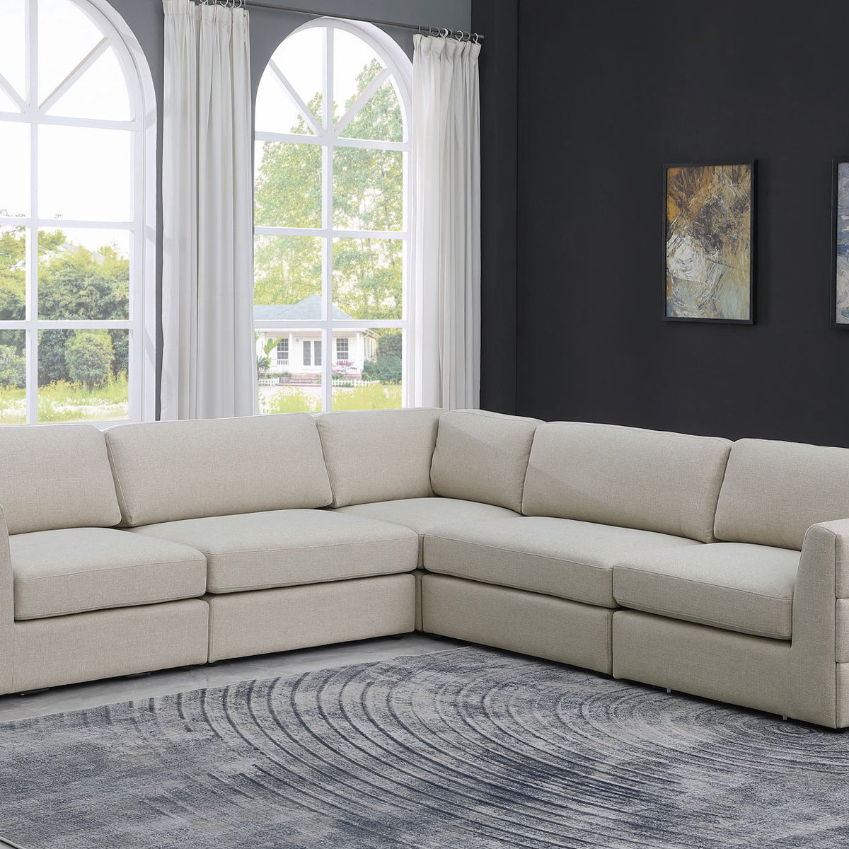 Beckham - 5 Piece Modular Corner Sectional