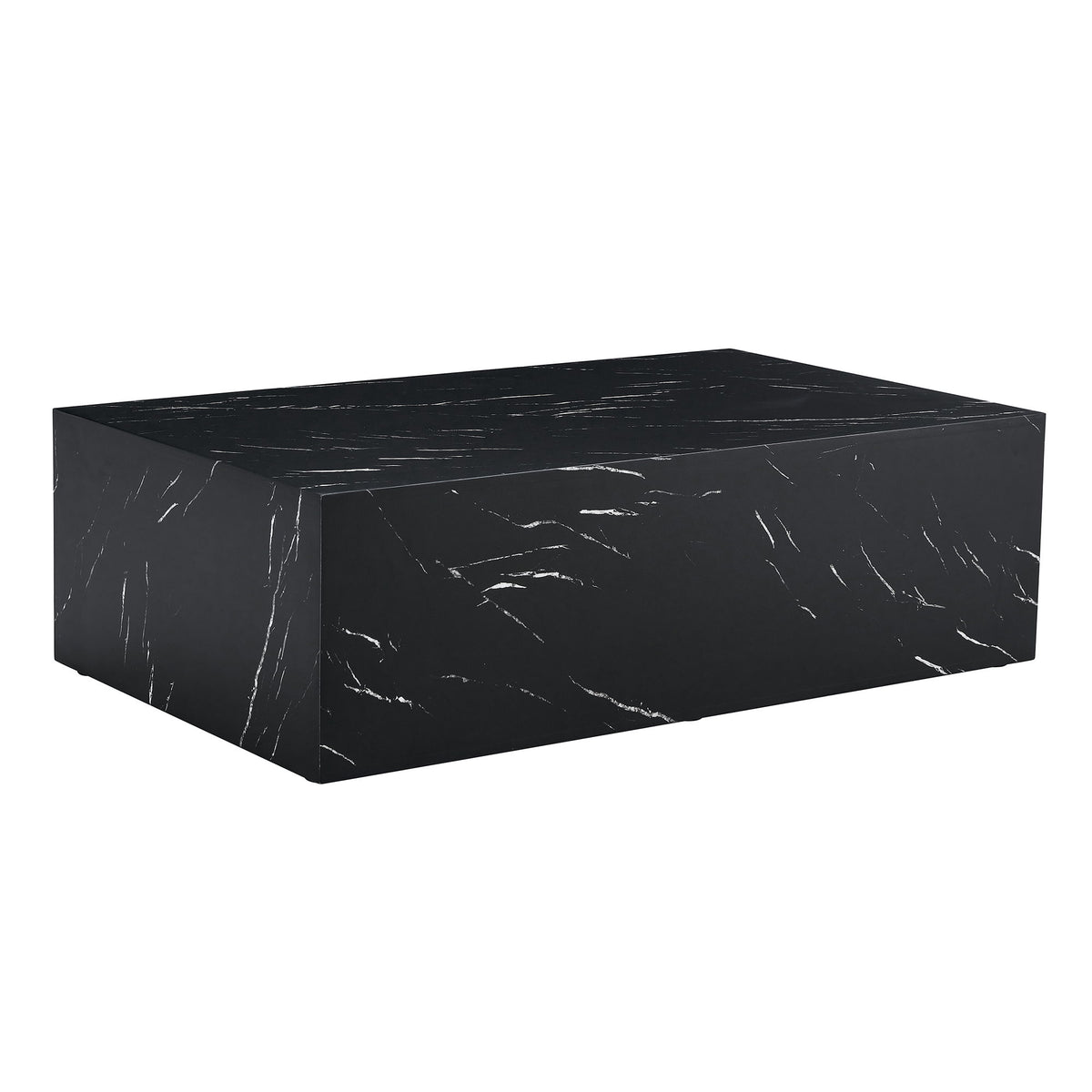 Modern Coffee Table With Light Wood Texture Pattern