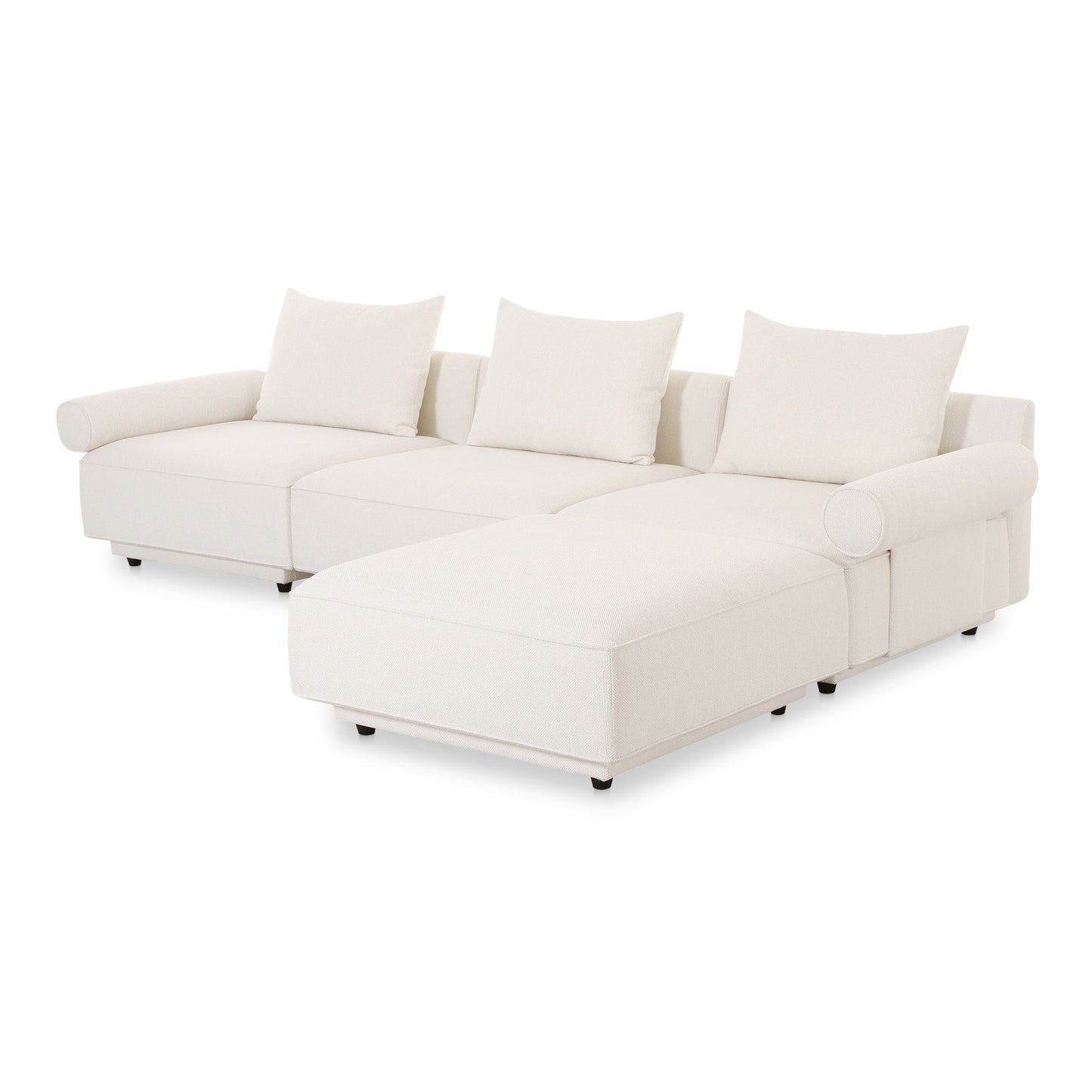 Rosello - Lounge Modular Sectional - White