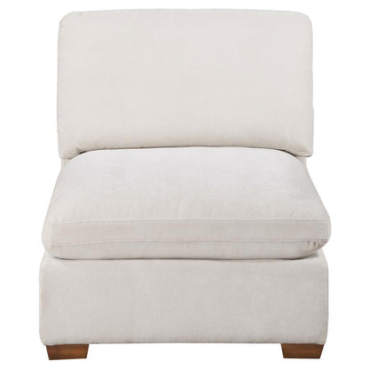 Lakeview - Upholstered Armless Chair - Ivory