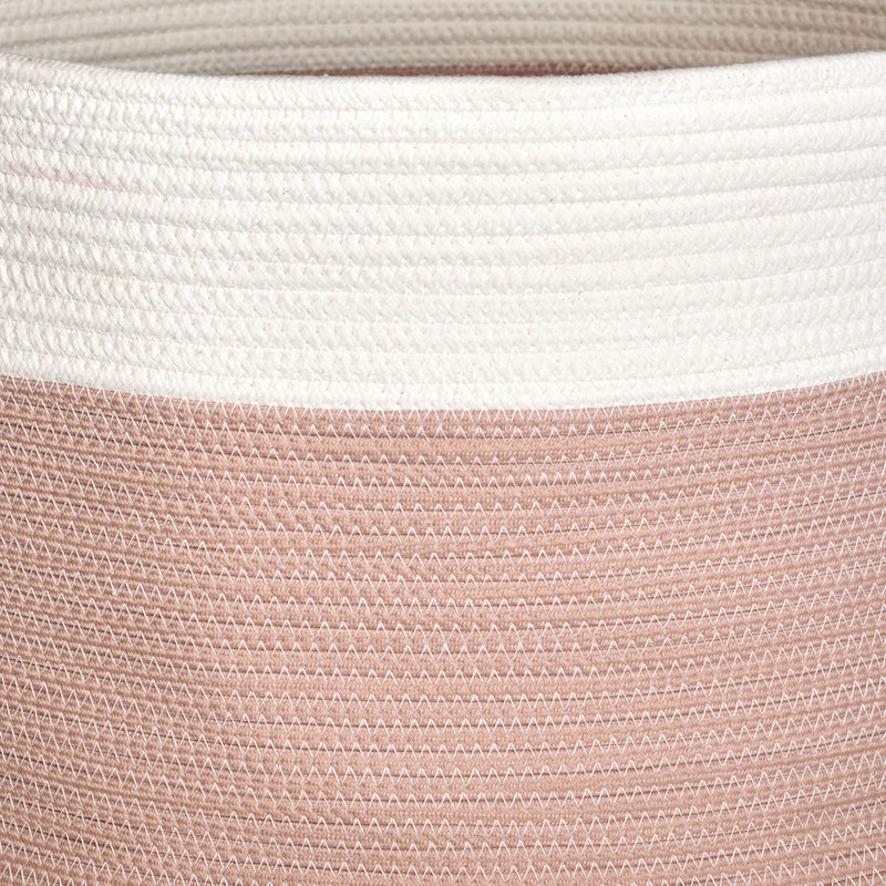 Francis - Cotton Round Laundry And Storage Basket