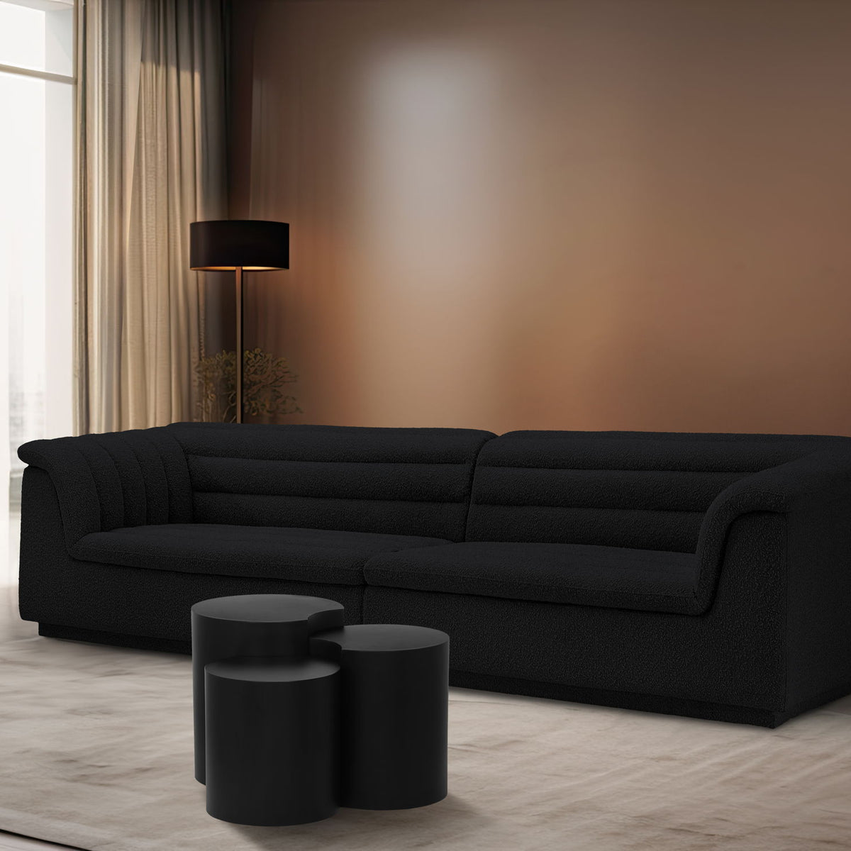 Dimple - 20" 3 Piece Modular End Table