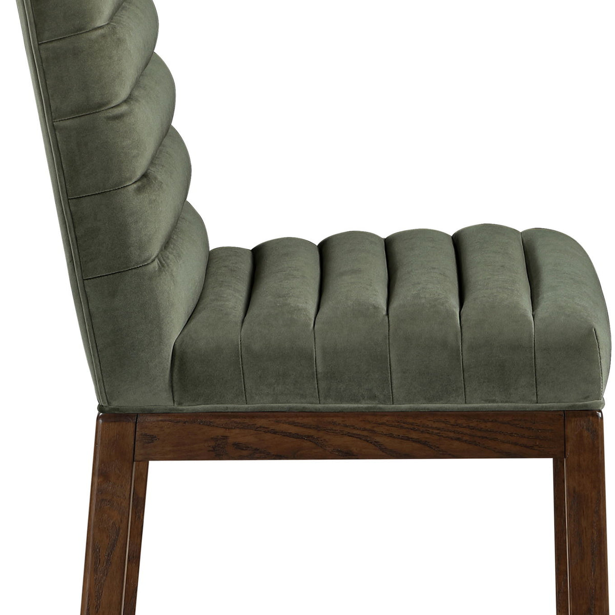 Evelyn - Dining Chair With Brown Legs