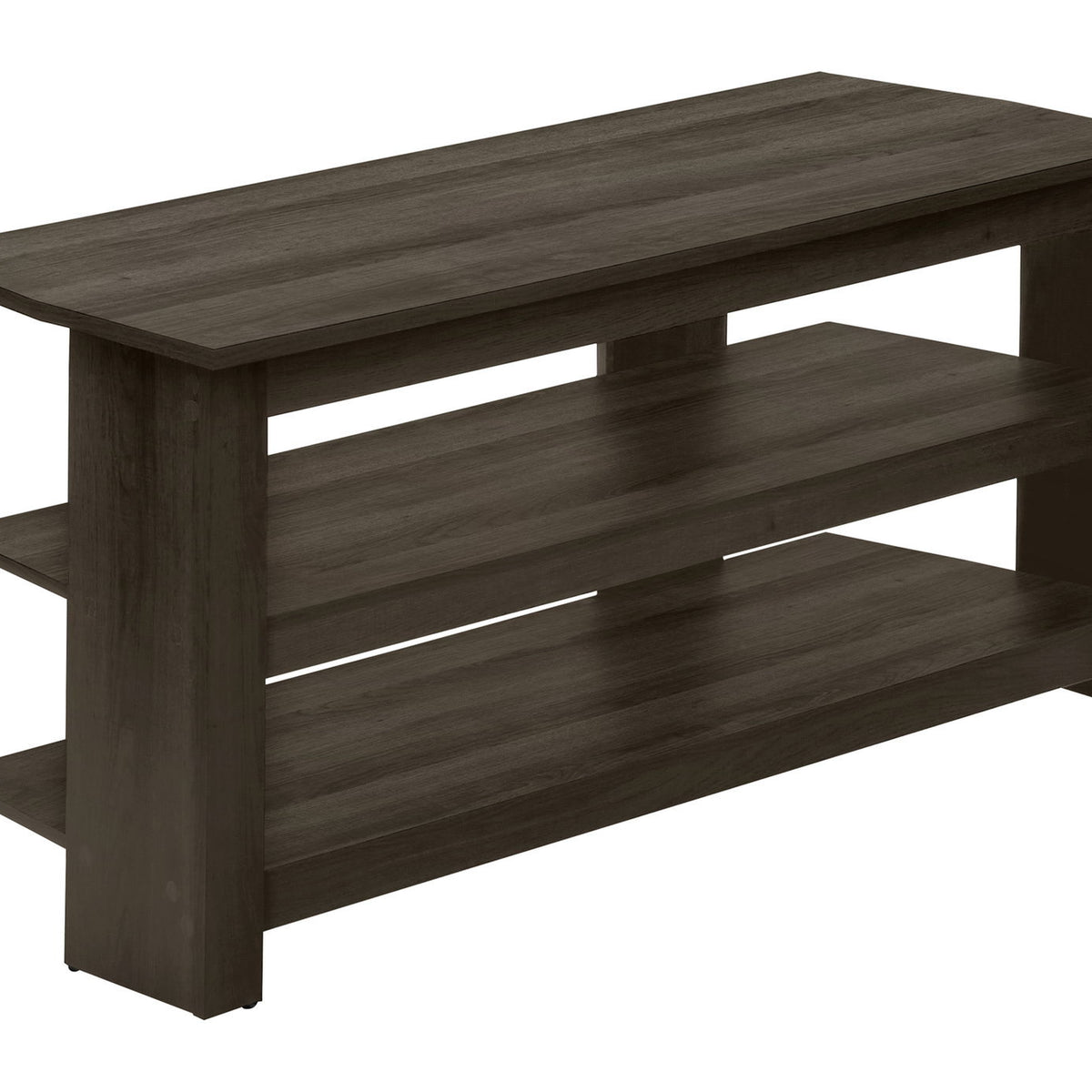 TV Stand Console Media Entertainment Center Storage Shelves For Living Room