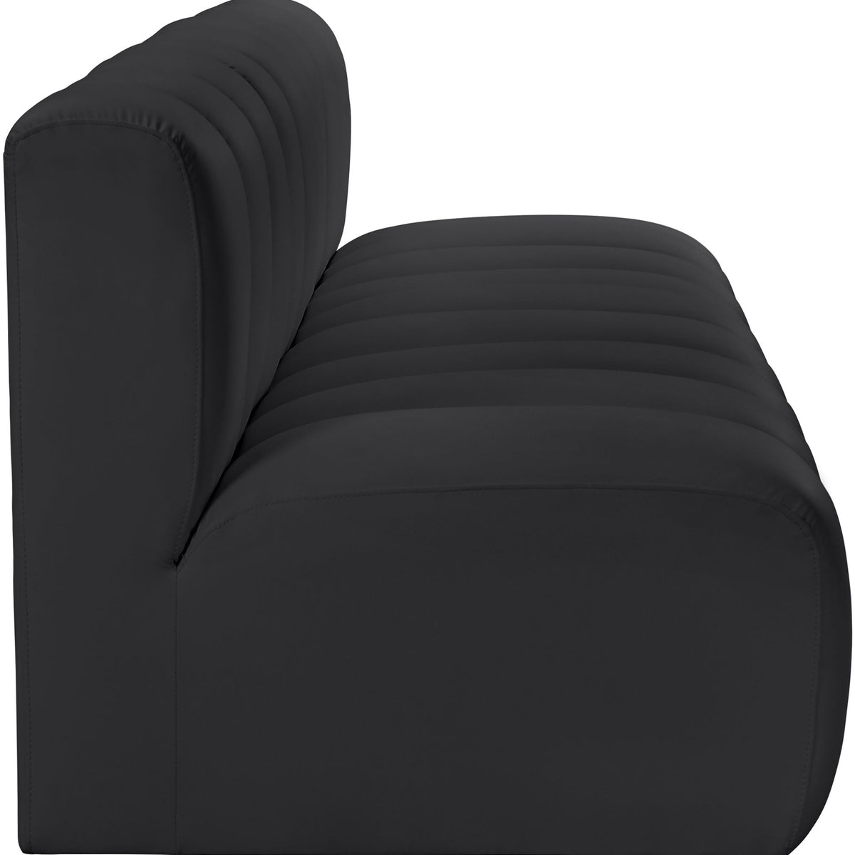 Arc - Faux Leather 3 Seats Modular Sofa